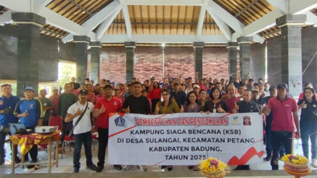 PENGUKUHAN DESA SULANGAI SEBAGAI KAMPUNG SIAGA BENCANA